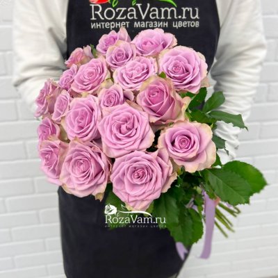 Букет из 29 роз  сорта Блюз 50 см