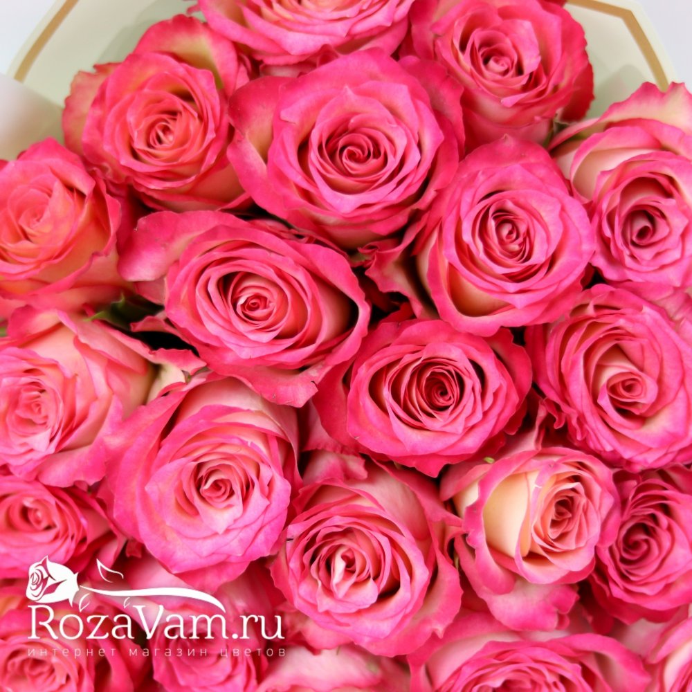 Букет 29 розовых роз