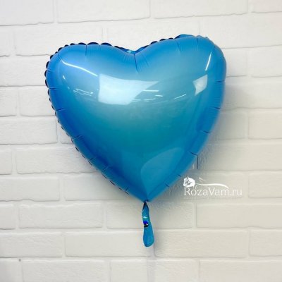 Шар голубое сердце