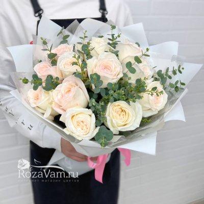 Букет невесты с розами Маритим