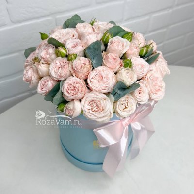 Коробка кустовых  роз