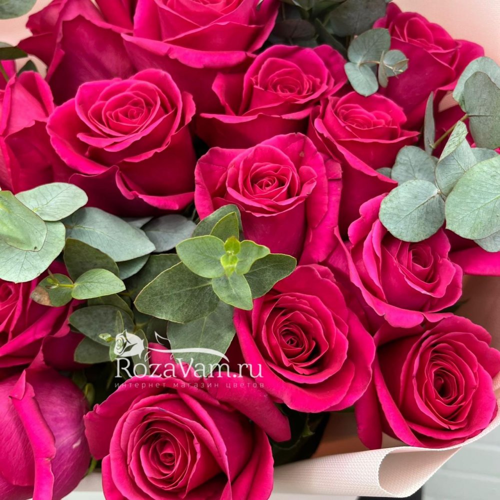 Букет из 21 розы Эквадор Пинк Флоид
