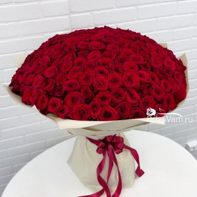 Букет из 201 красной розы (70 см)